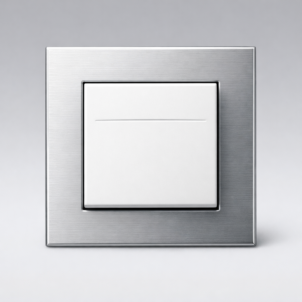 Interrupteur électrique mural moderne